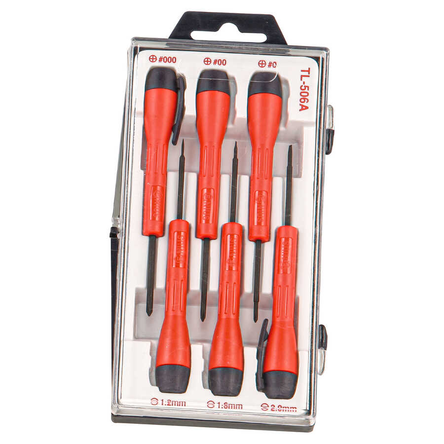 6PC Micro-Tech Screwdriver Set