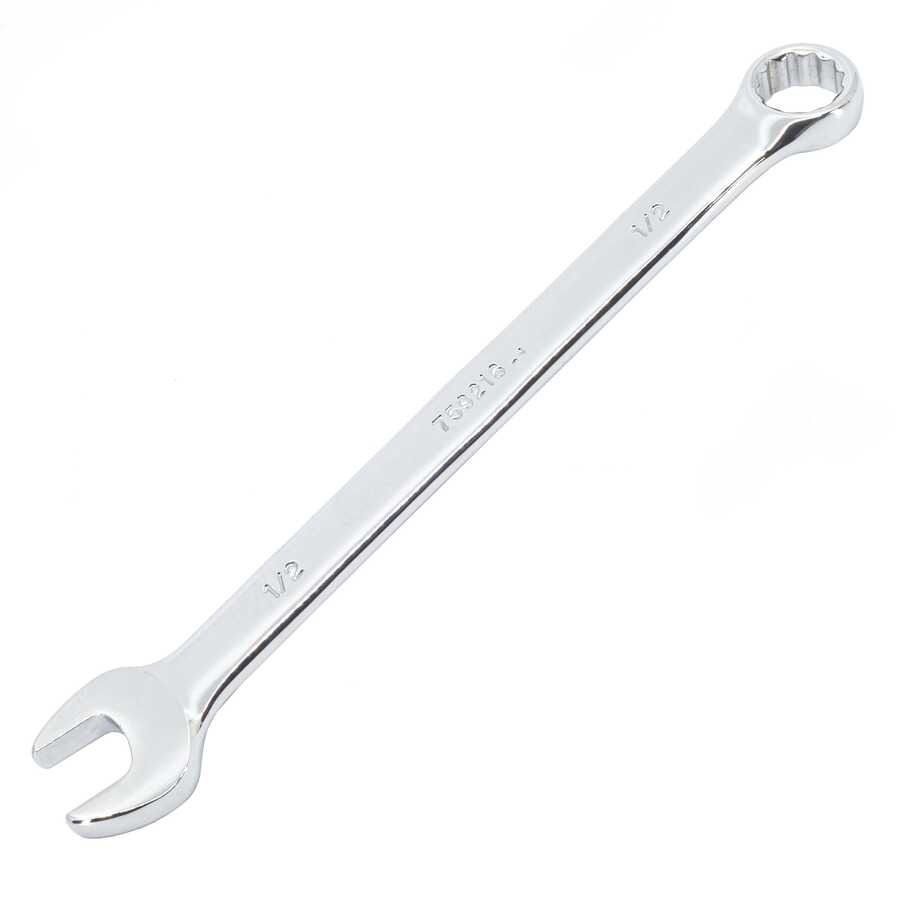 1/2"SAE Hight Polished Combination Wrench