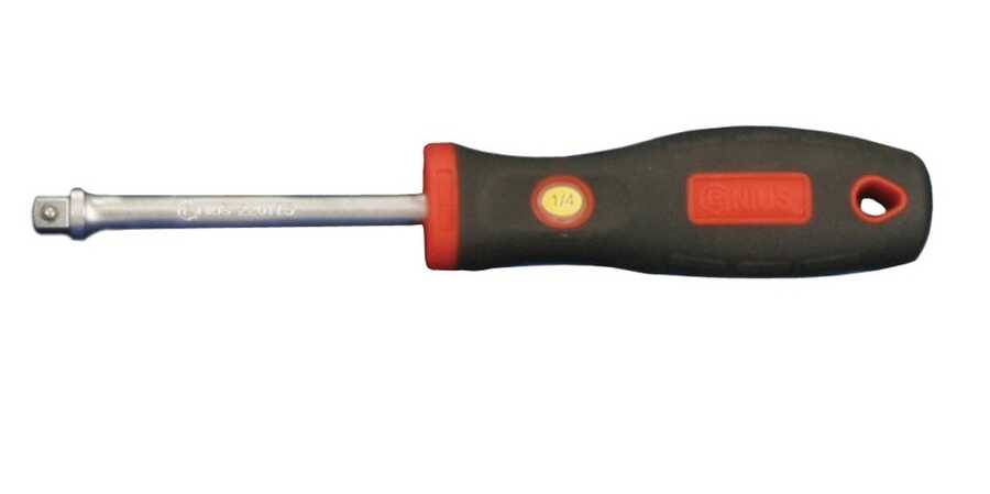 1/4" Dr. Socket Driver with soft grip handle