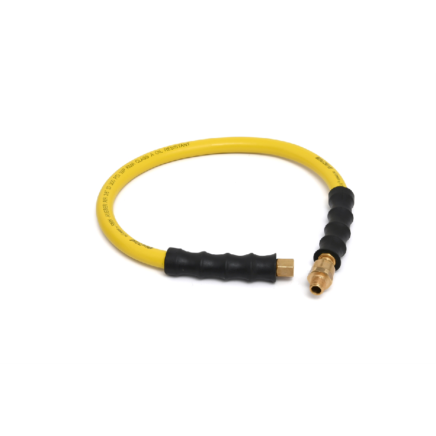 BluBird Oil Shield Snubber Whip Hose 3/8 in. x 2 f