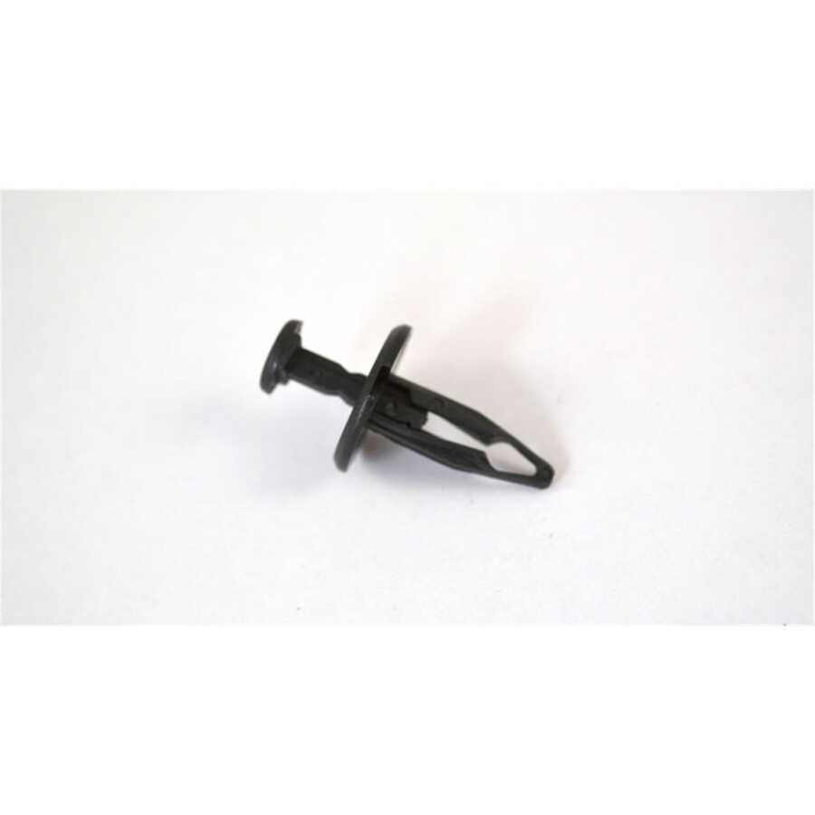 Black Nylon Push-Type Retainer 1/4" (Bag 100)