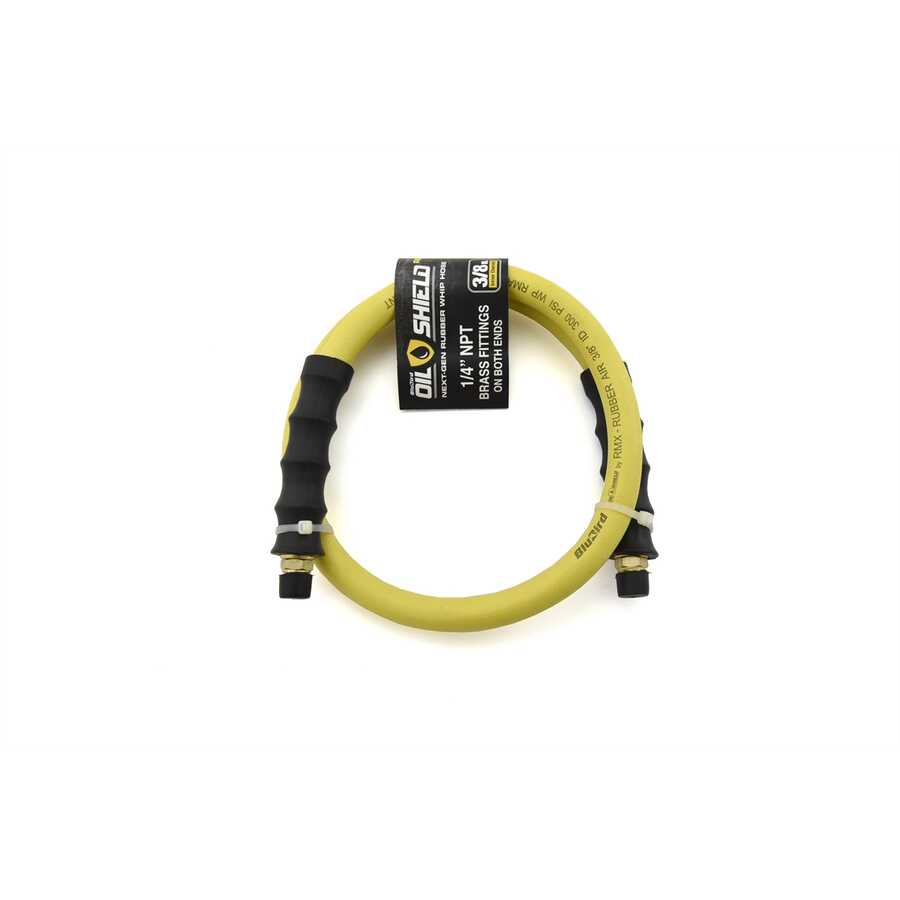 BLUBIRD OIL SHIELD WHIP HOSE 3/8 IN. X 3 FT.