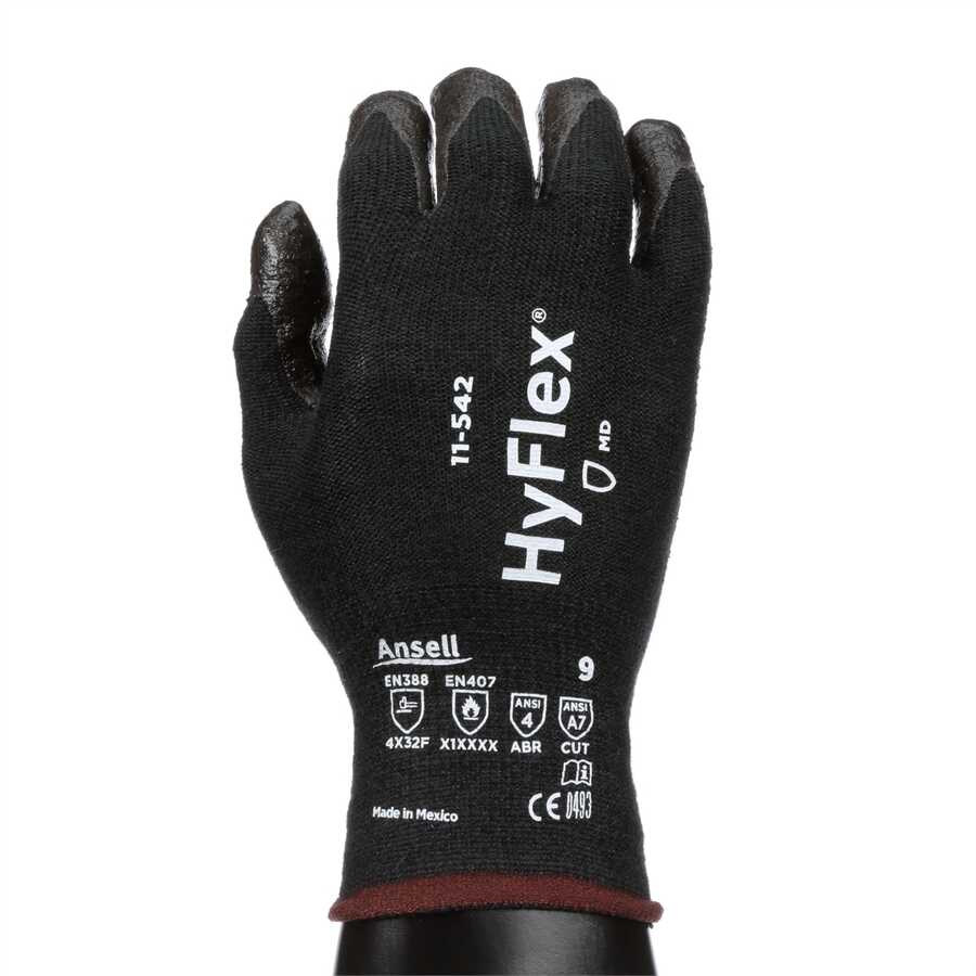 GLOVE HYFLEX 11-542 HIGH CUT SZ 8 12/PK