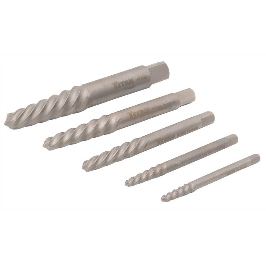 5 PC. SCREW EXTRACTOR SET