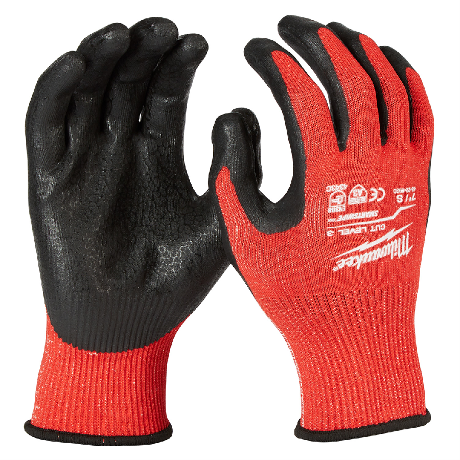 12 Pk Cut 3 Dipped Gloves S