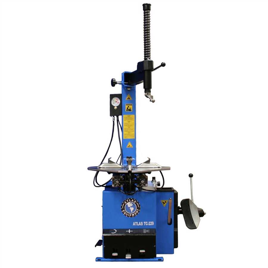 Wheel Clamp Tire Changer w/ Beadblaster