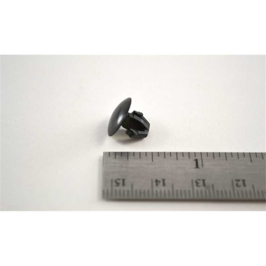 Blackk Hood/Trim Mold Clip 6mm (Bag 100)