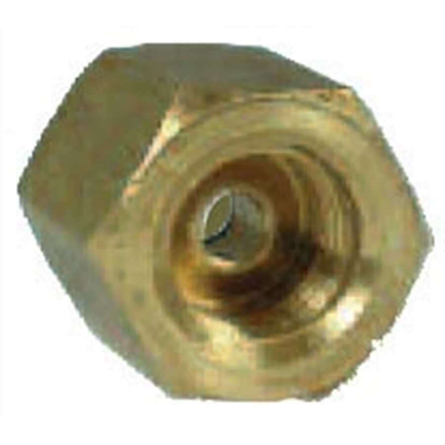 Heavy Wall Brass Line Union 5/16" x 1/2" x 20" per T.P.I. Invert