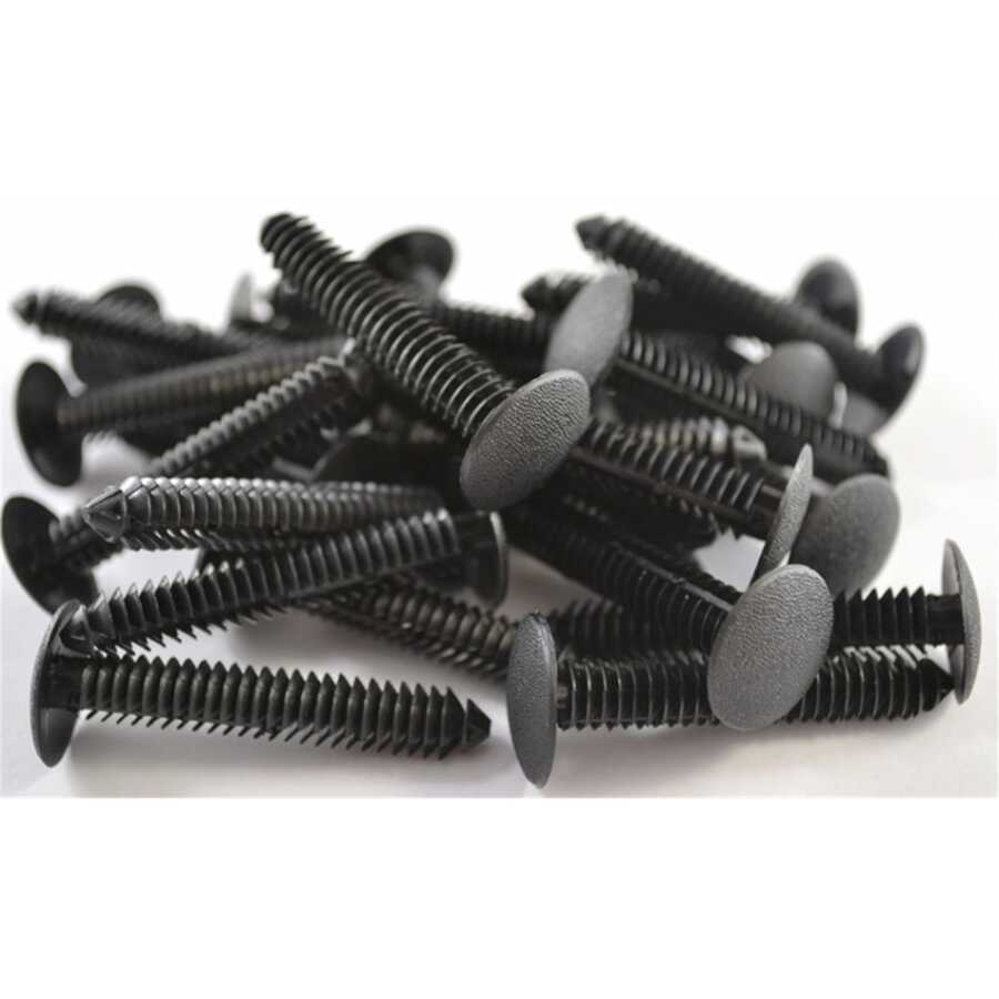 Black Nylon Mud Flap Retainer (Bag of 100)