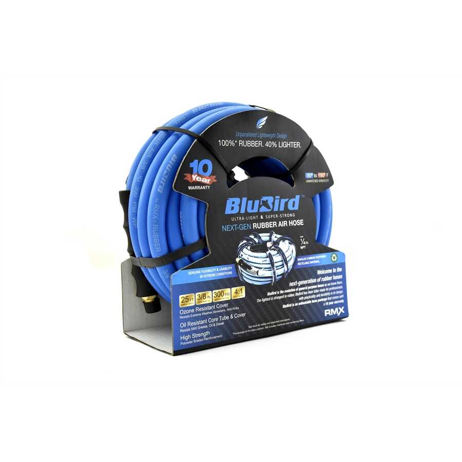 BLUBIRD AIR HOSE 3/8 IN. X 25 FT.