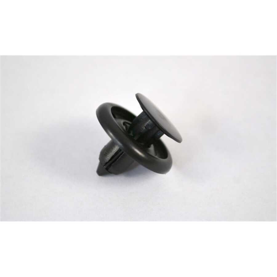 Black Nylon Front Fender Liner Push-Type Retainer