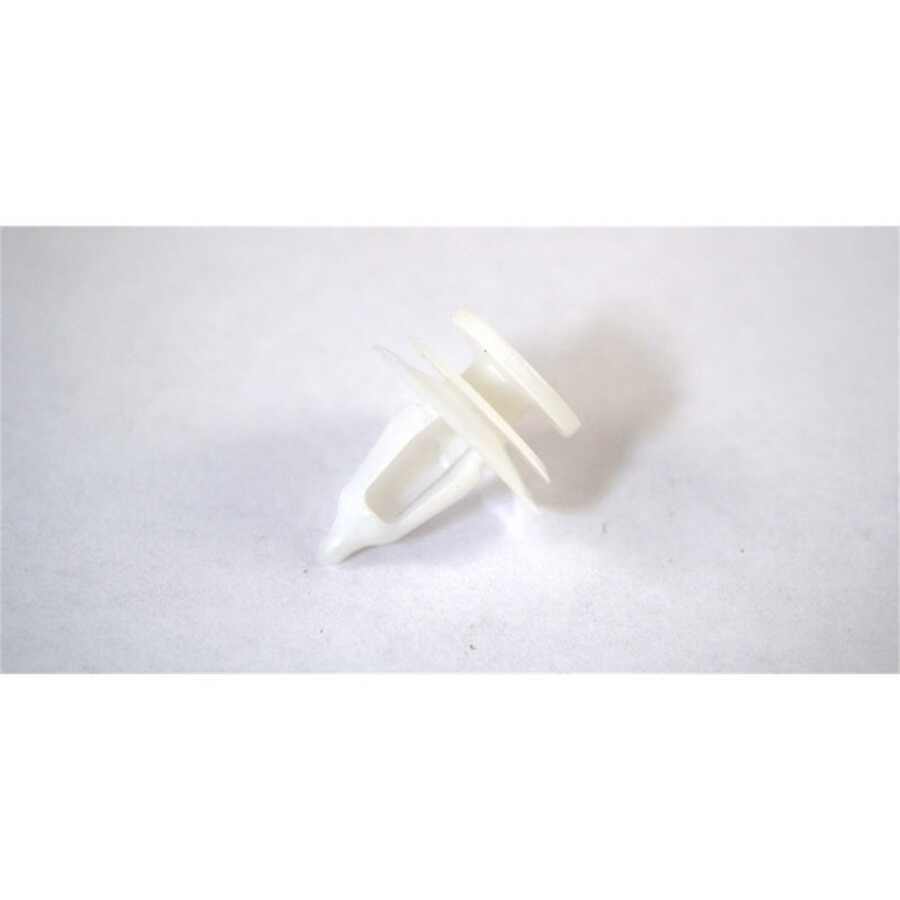 White Nyl Door Trim 6.7mm (Bag 25)