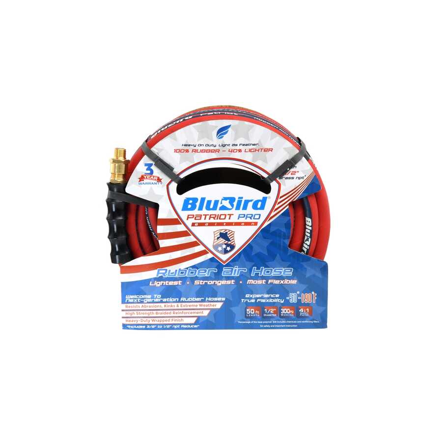 BLUBIRD PATRIOT PRO AIR HOSE 1/2 IN. X50 FT. 300 P