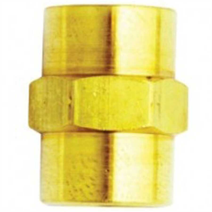 F. Hex Coupling, 1/4" NPT