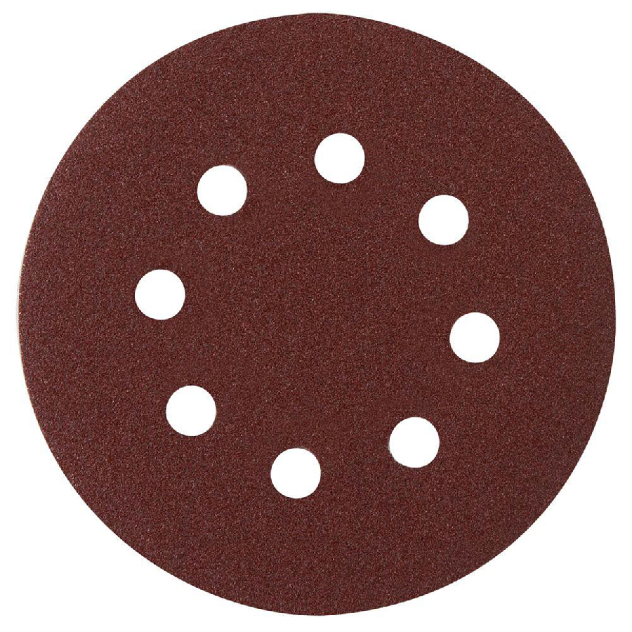 8" PSA 40GR VAC SANDING DISCS 25/PK