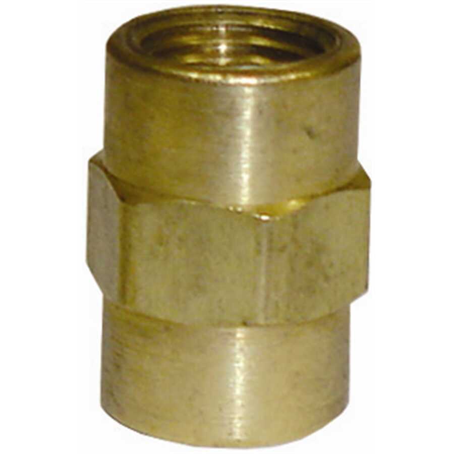 1/8" Pipe Thread Coupling Brass Fitting