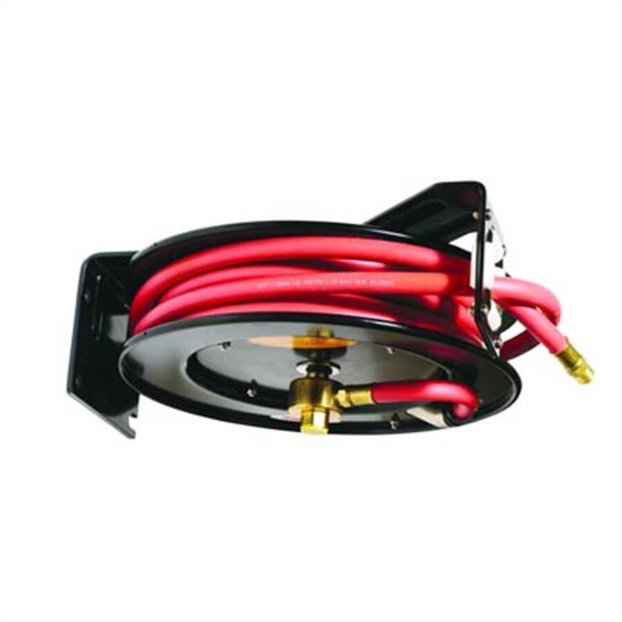 3/8" x 50' Dual-Arm Automatic Hose Reel