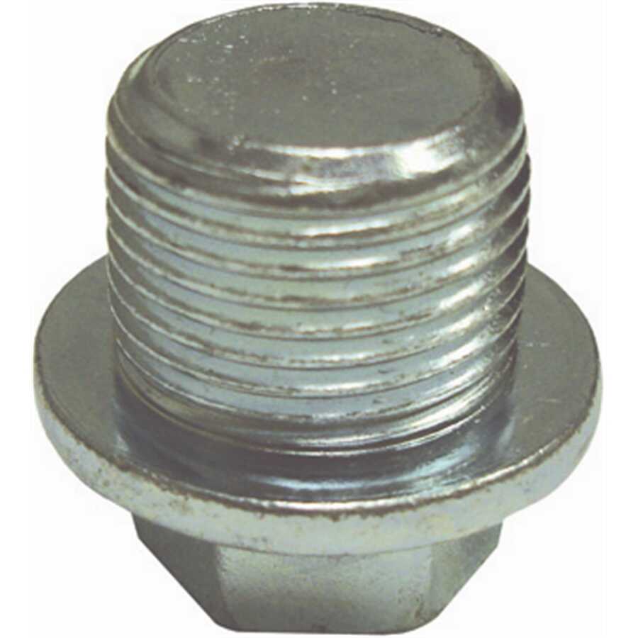 Drain Plug 20mm-1.50 Reg Pt Zinc Plate 17mm Hex