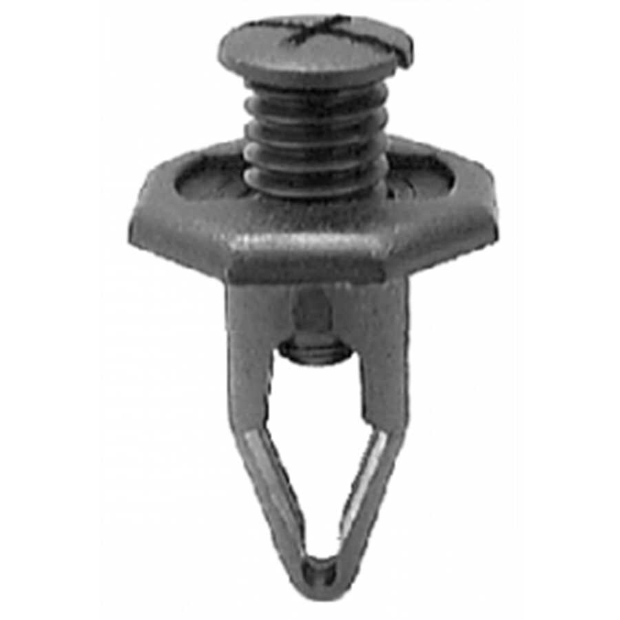 Black Nylon Push - Type Retainer for Honda