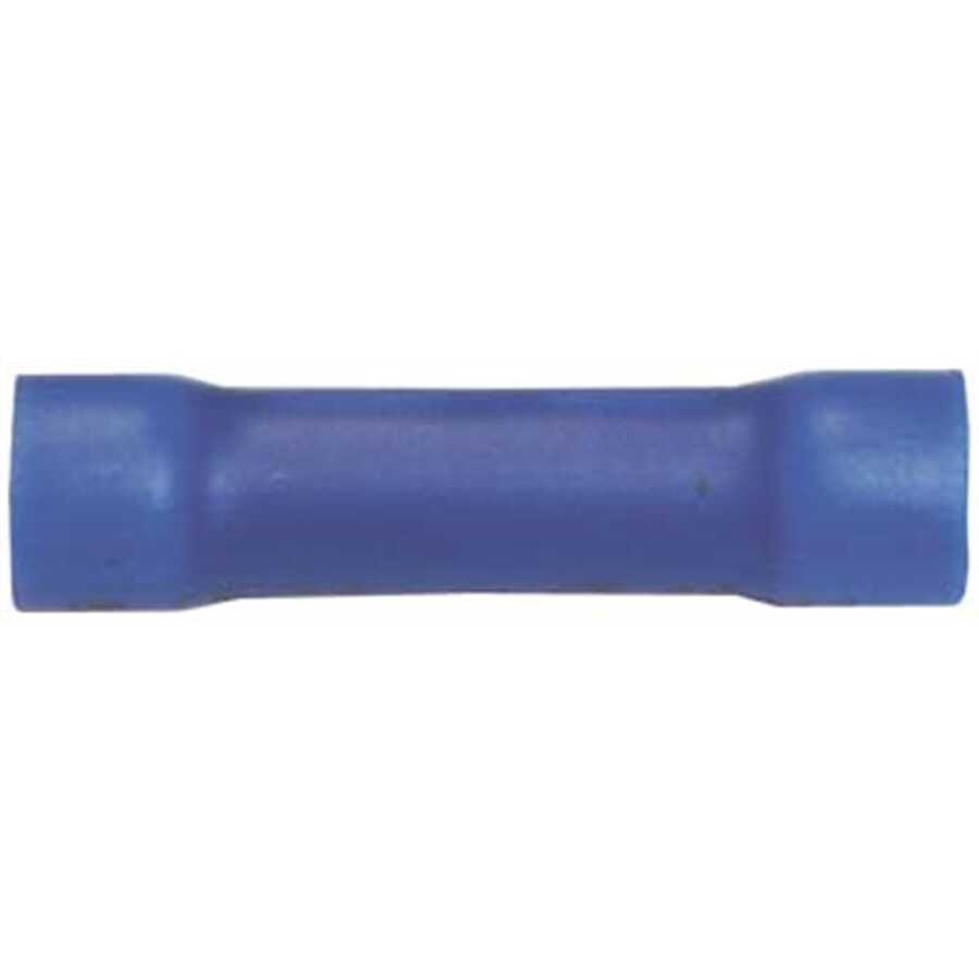 Blue Vinyl Butt Connector (14-16) (100/Bag)