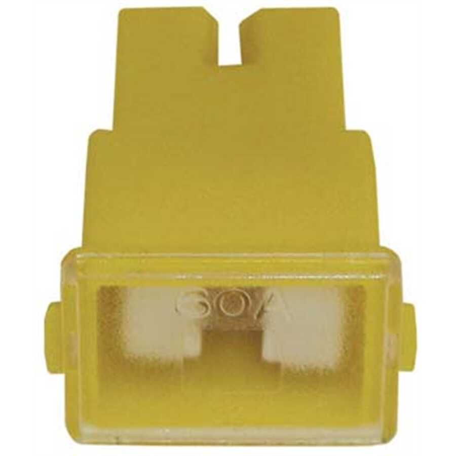 60 Amp Female Pal Fuse - Yellow