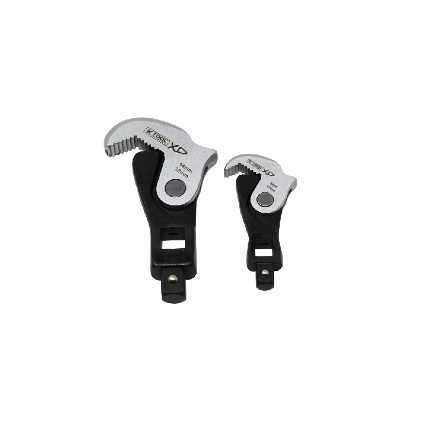 2pc Spring Crowfoot Wrench Set