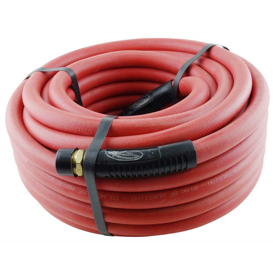 BluBird Rubber Air Hose 1/2 in. x 50 ft., 1/2 in.N