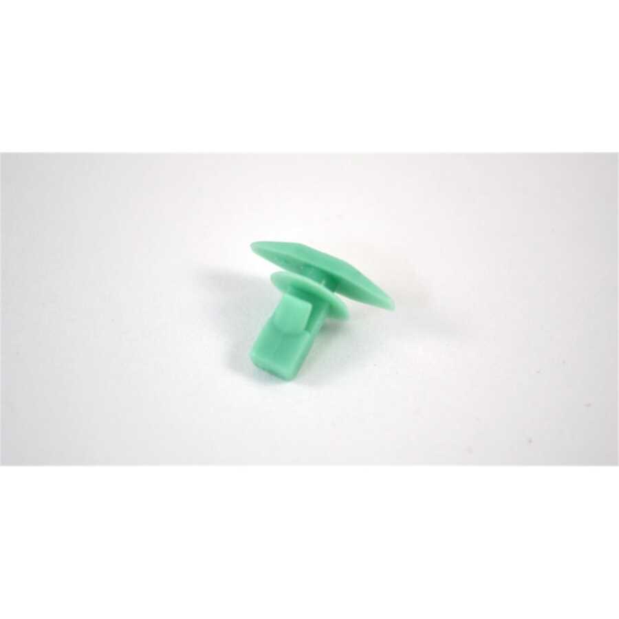 Green Nylon Weatherstrip Retainer (Bag of 100)