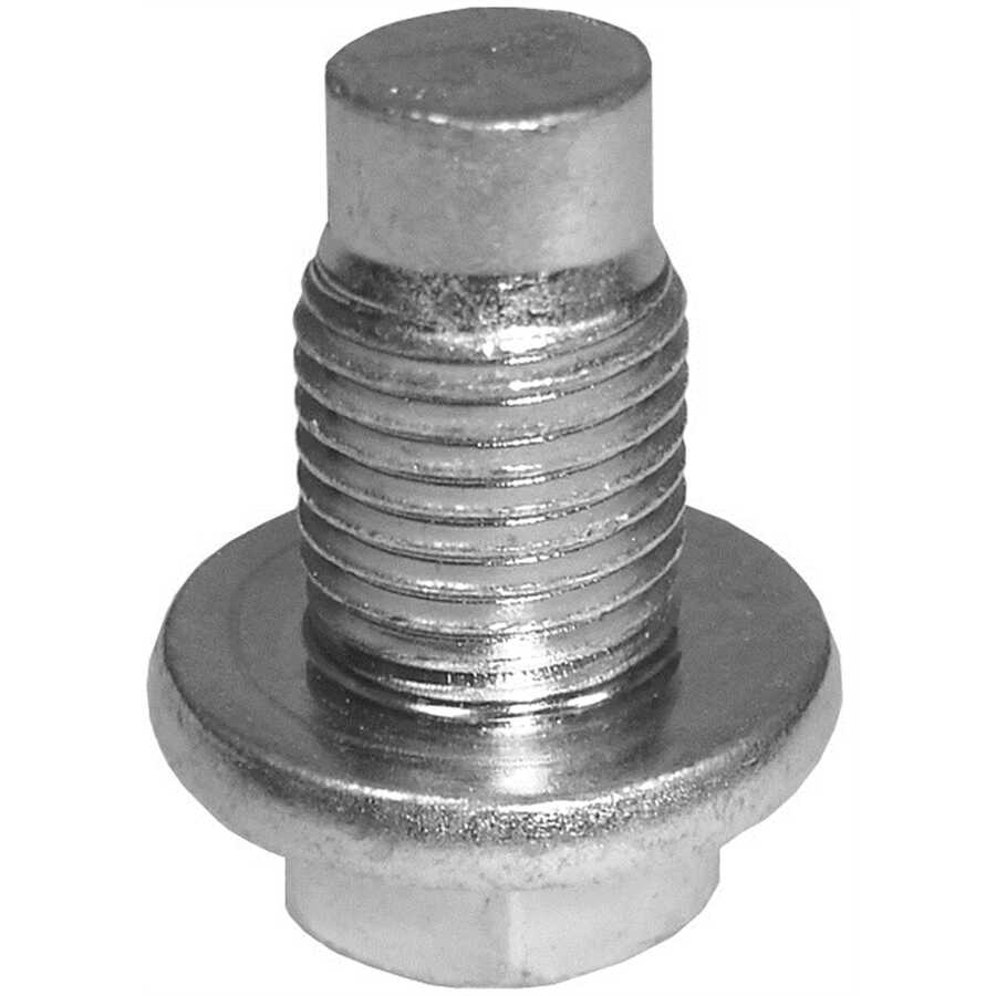 Drain Plug 14mm - 1.50" Dog Point Zinc Plate - 16m