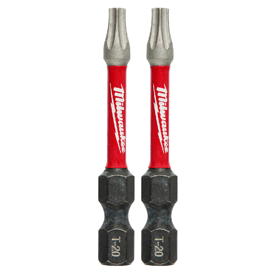 SHOCKWAVE 2" Impact Torx T20 Power Bits (2PK)