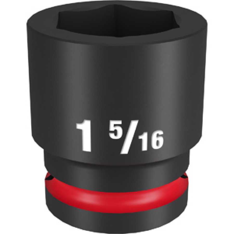 SHOCKWAVE Imp Duty 3/4"Dr 1-5/16" Std 6PT Socket