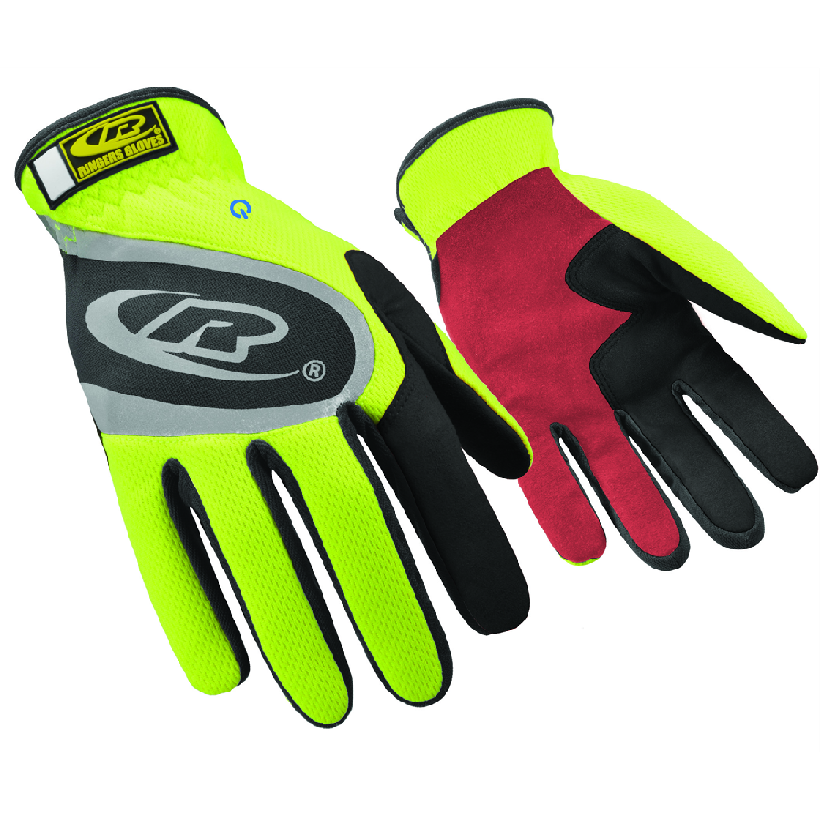 Ringers Gloves 118-08 Quick Fit Glove,Hi-Vis,Small