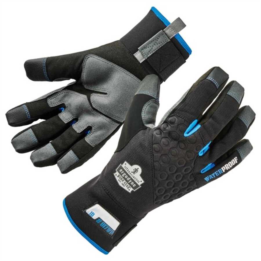 817WP XL Black Waterproof Winter Work Gloves