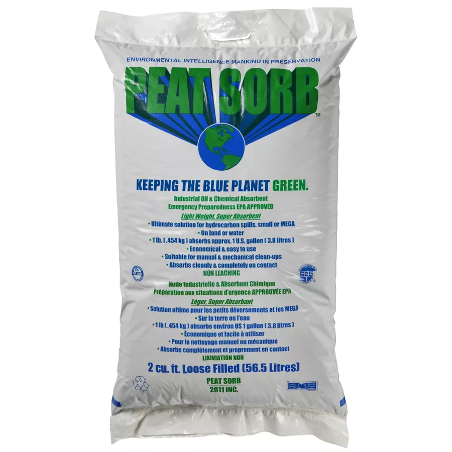 Peat Sorb absorbent; 1 Each for 2 cu/ft. (image for) Peat Sorb absorbent; 1 Each for 2 cu/ft.