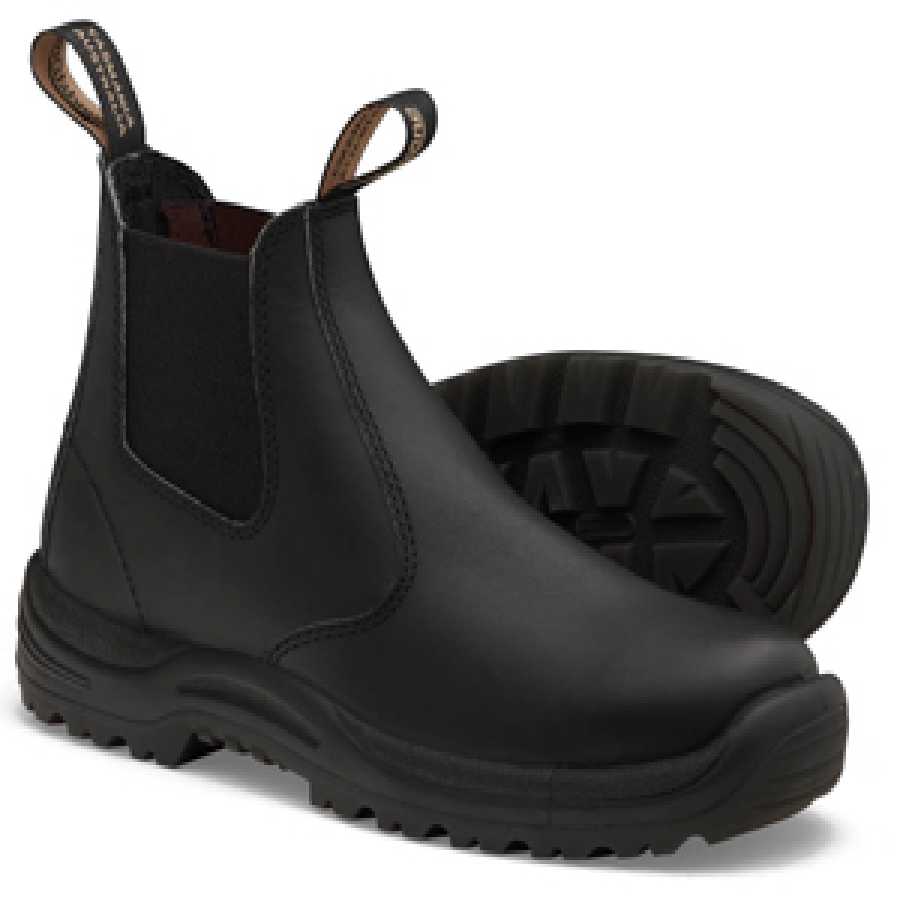 Blundstone 491 Soft Toe Elastic Side Slip-on Boot, Water Resista