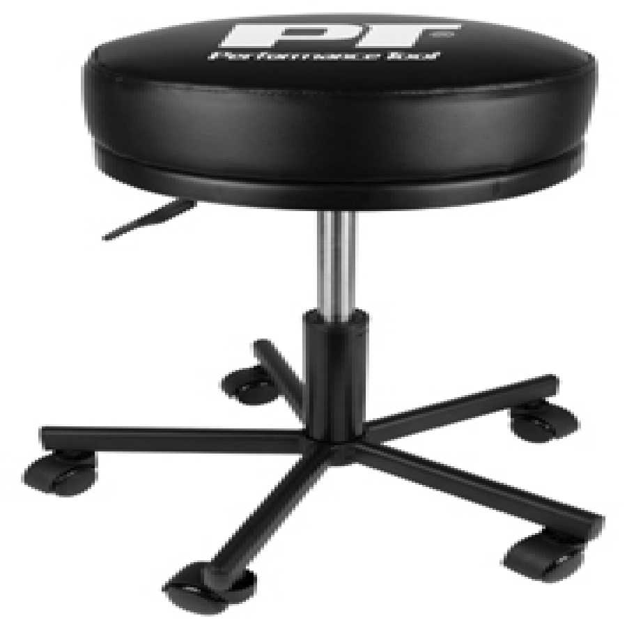 PT Pneumatic Rolling Shop Stool