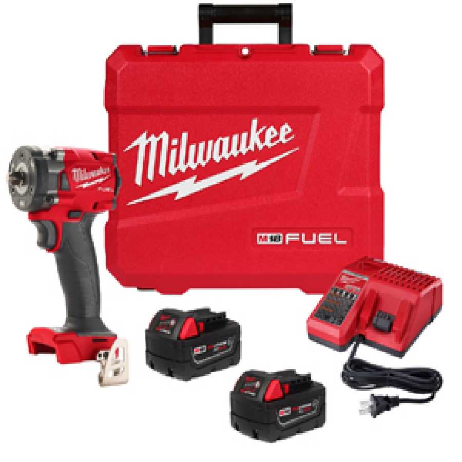 M18 FUELâ„¢ 3/8 " Compact Impact Wrench w/ Friction Ring Kit