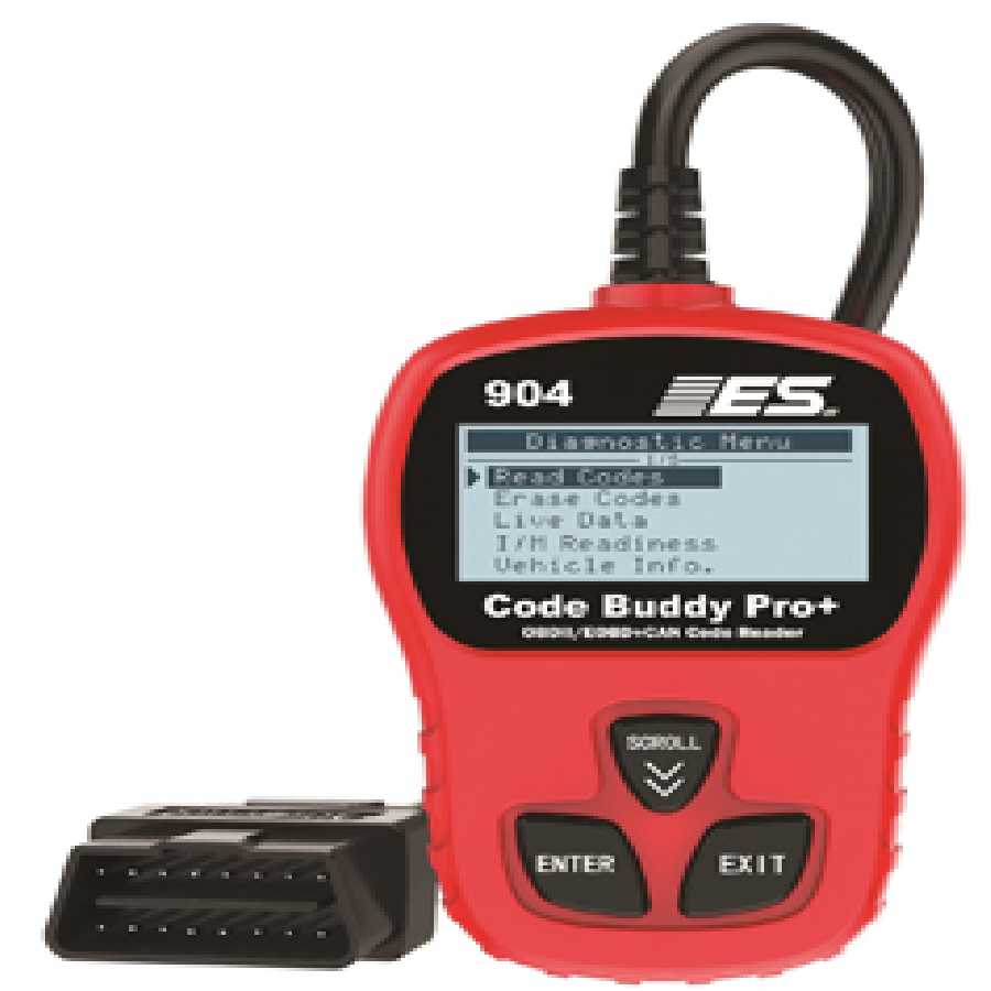 Code Buddy Pro+ OBDII code scanner with Live Data