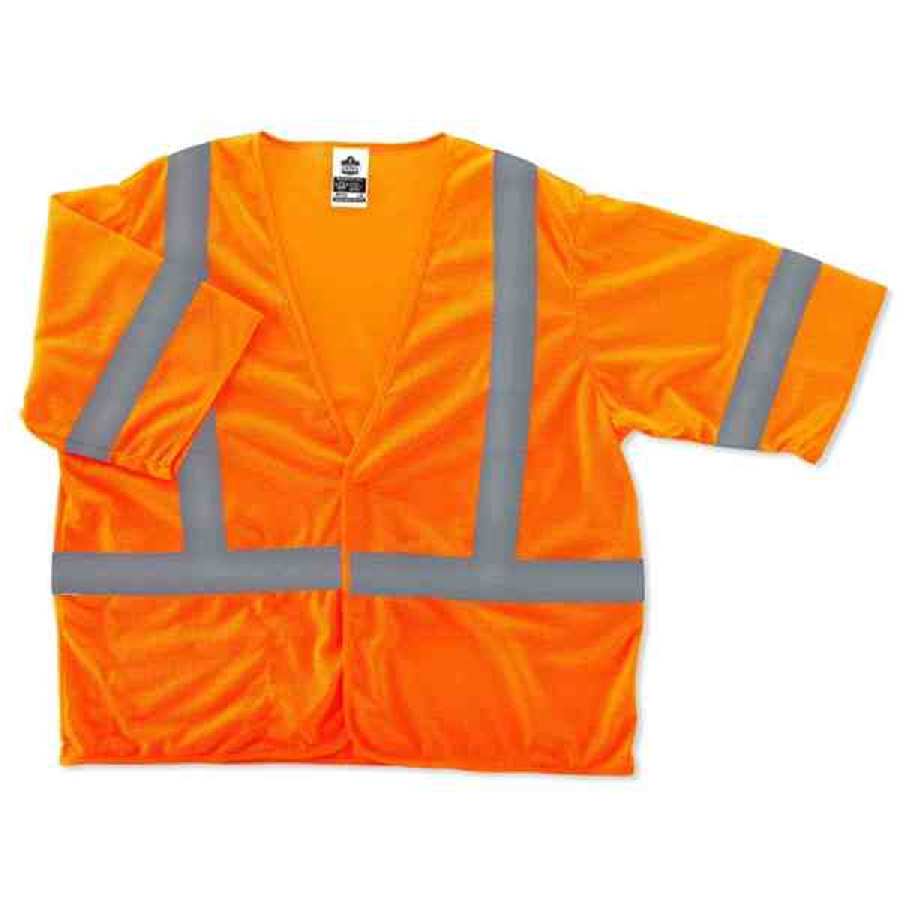 8310HL L/XL Orange Type R Class 3 Vest