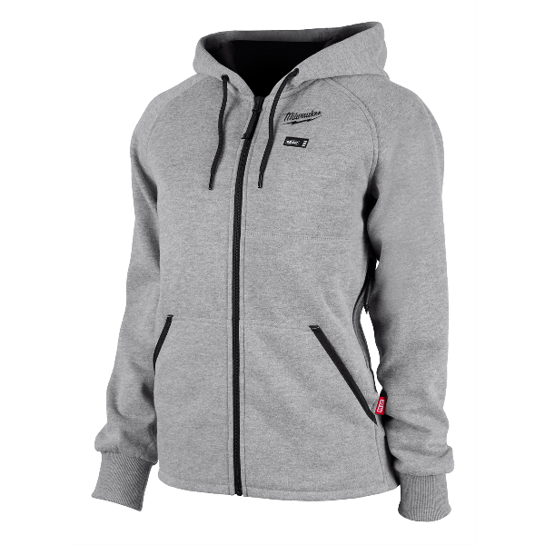 M12 GRAY HEAT WOMENS HOODIE KIT L