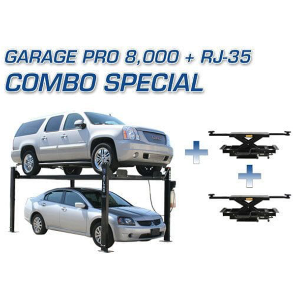 ATLAS GARAGE PRO8000 & RJ35 LIFT COMBO