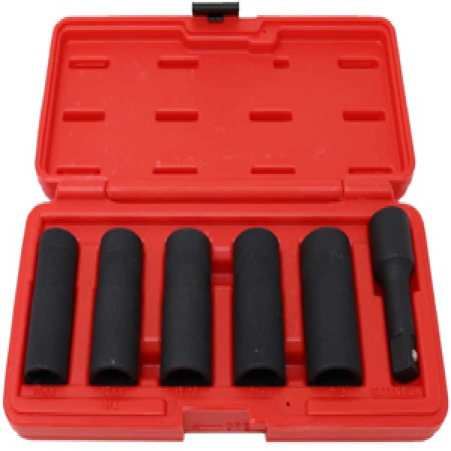 6 Pc. Emergency "Twist" Flip Socket Set