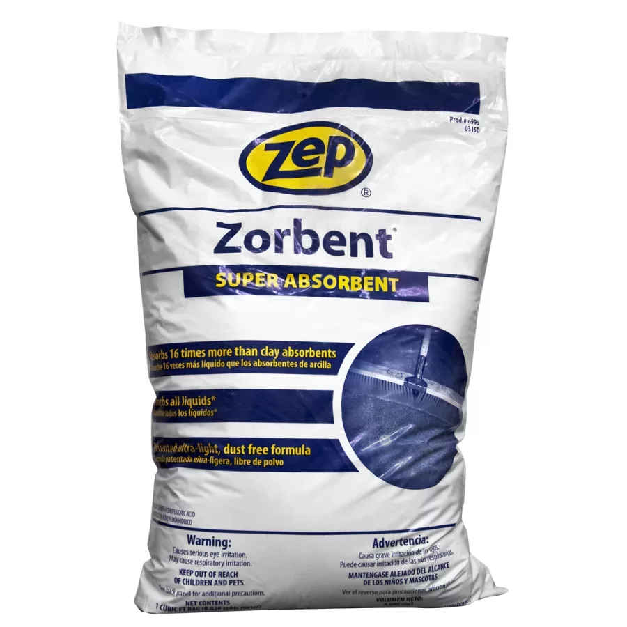 Zep Zorbent for 1 Cubic Foot Bag (image for) Zep Zorbent for 1 Cubic Foot Bag