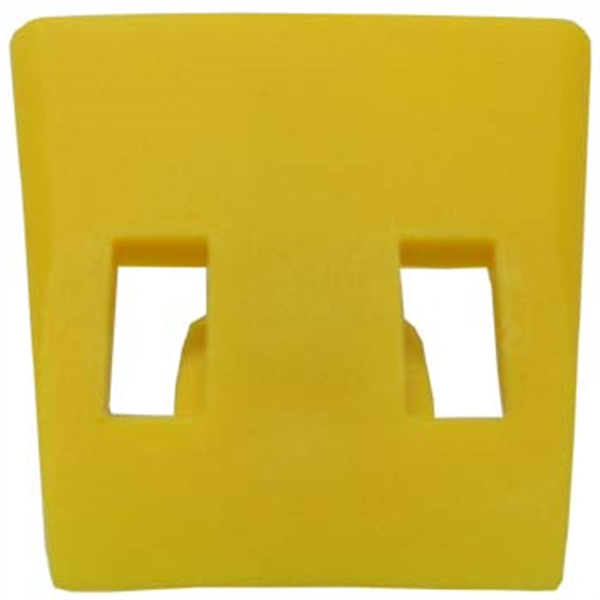 YELLOW PLASTIC INSERTS FOR CLAMPS