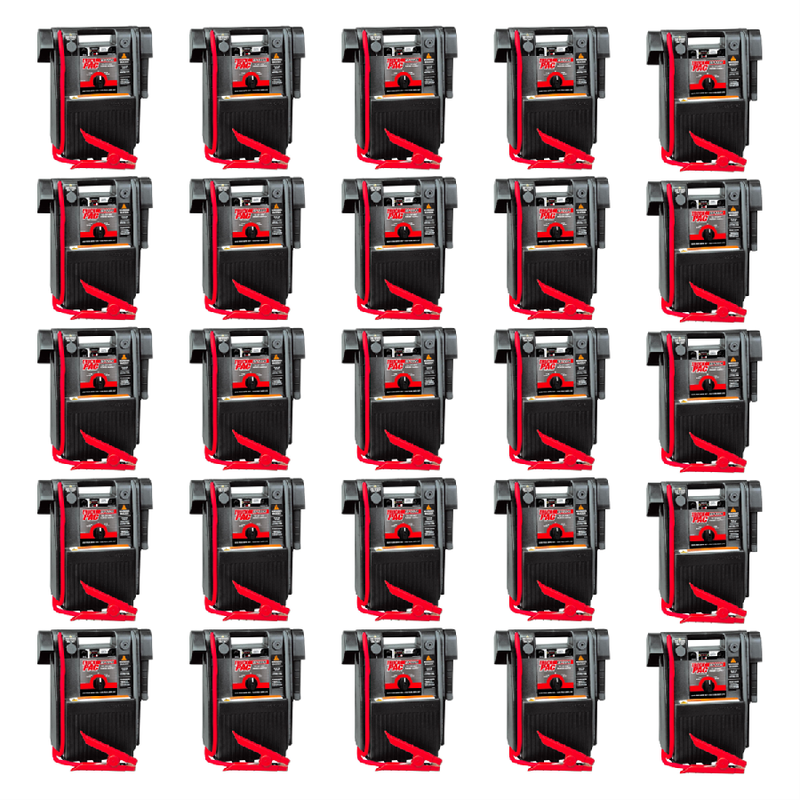 Truck PAC 3000 Peak Amp 12/24 Volt Jump Starter - 25 Count