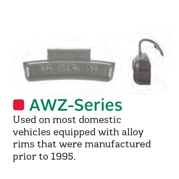 2.75 oz. AW-Series Zinc (Box of 25)