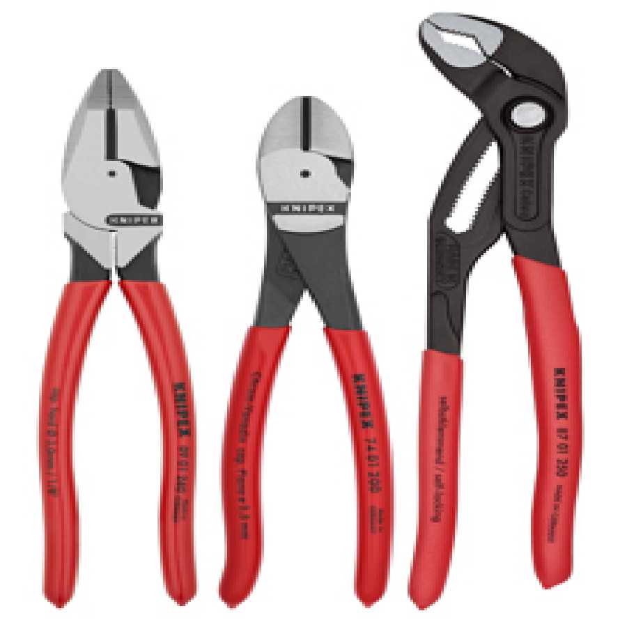 3 Piece Pro Pliers Set