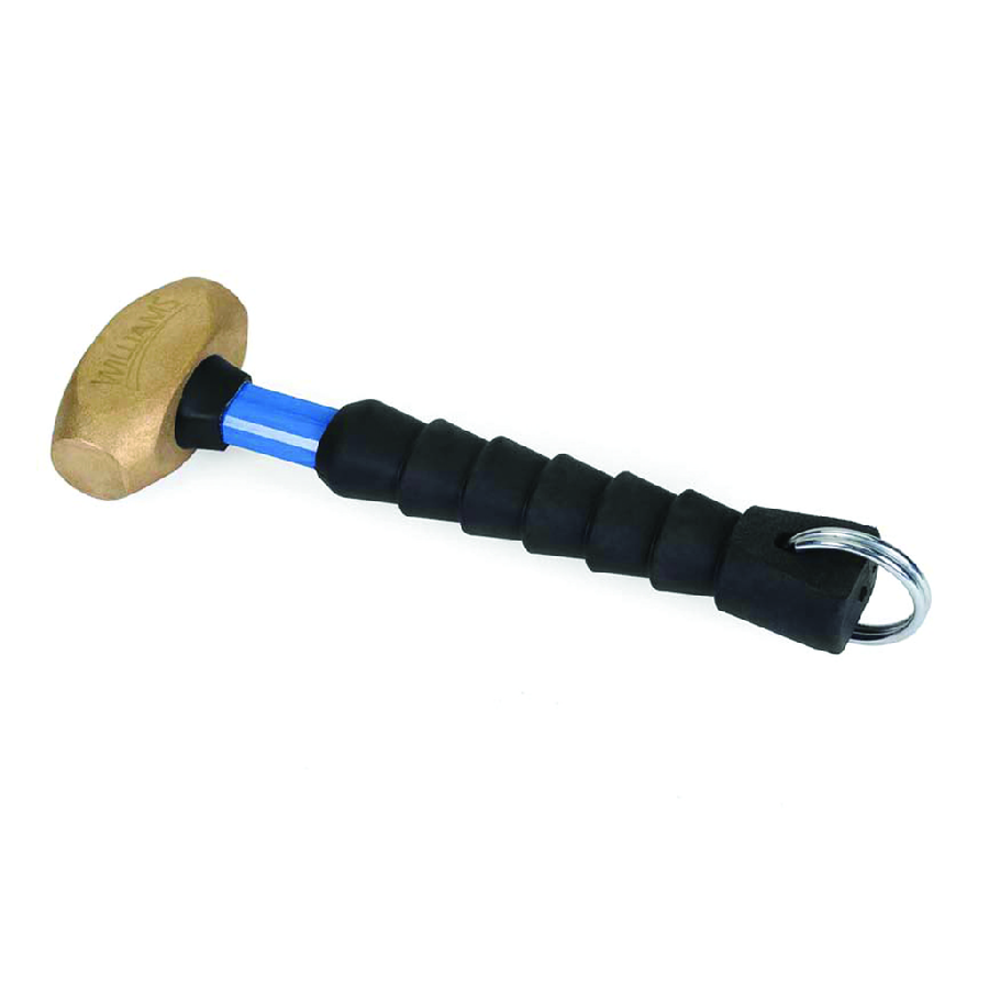 Tools@Height 1-1/2 oz Bronze Hammer with Fiberglass Handle