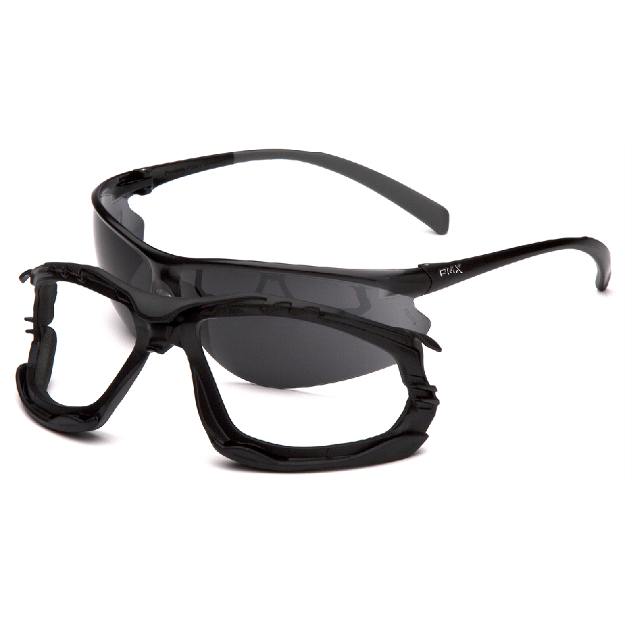 Pyramex Safety - GOGGLES-Chem Splash Thick Skirt Clear , Sold 1