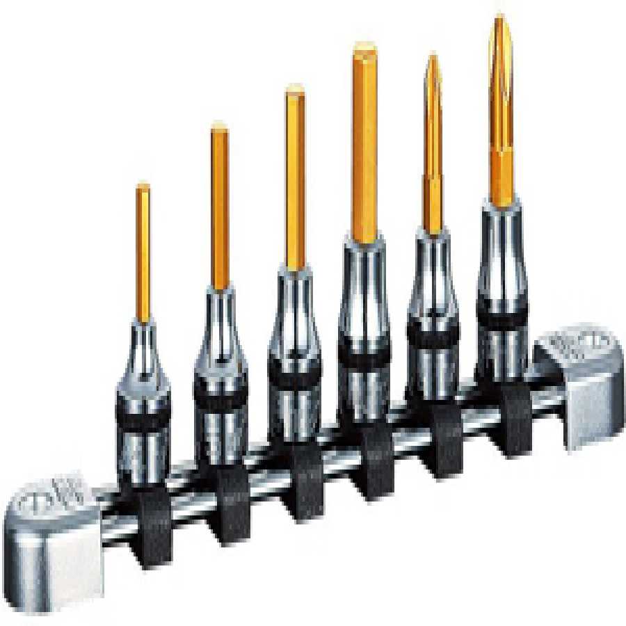 6 Piece 3/8" Drive Hex &